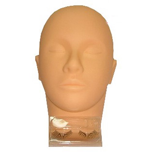 Mannequin Head With Training Eyelashes (LS)